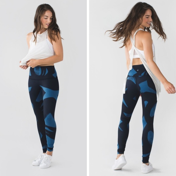 lululemon athletica Pants - Lululemon | Wunder Under High Rise Back Spin Pants